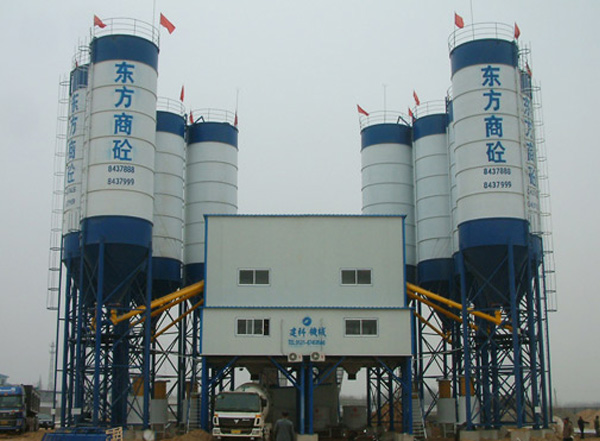 Shandong Xinyang двойной HLS120 бетономешалка